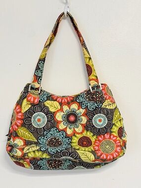 Vera Bradley Floral Quilted Shoulder Bag in Multicolor